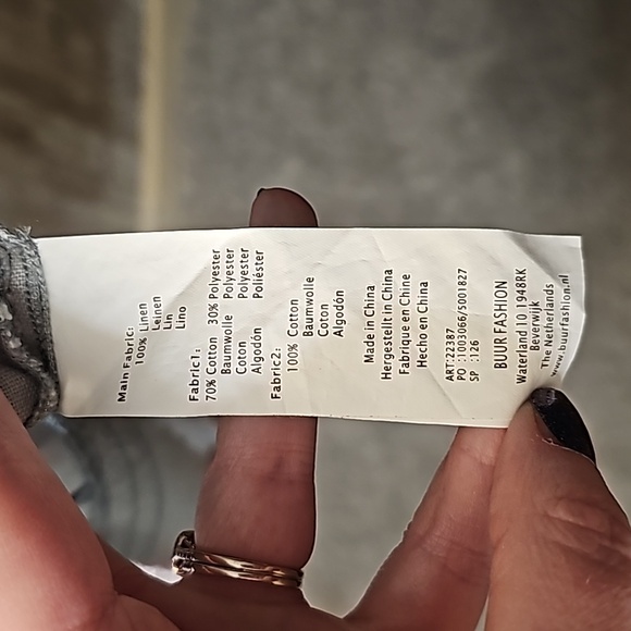 Gray/Blue Dress #N - Picture 4 of 4